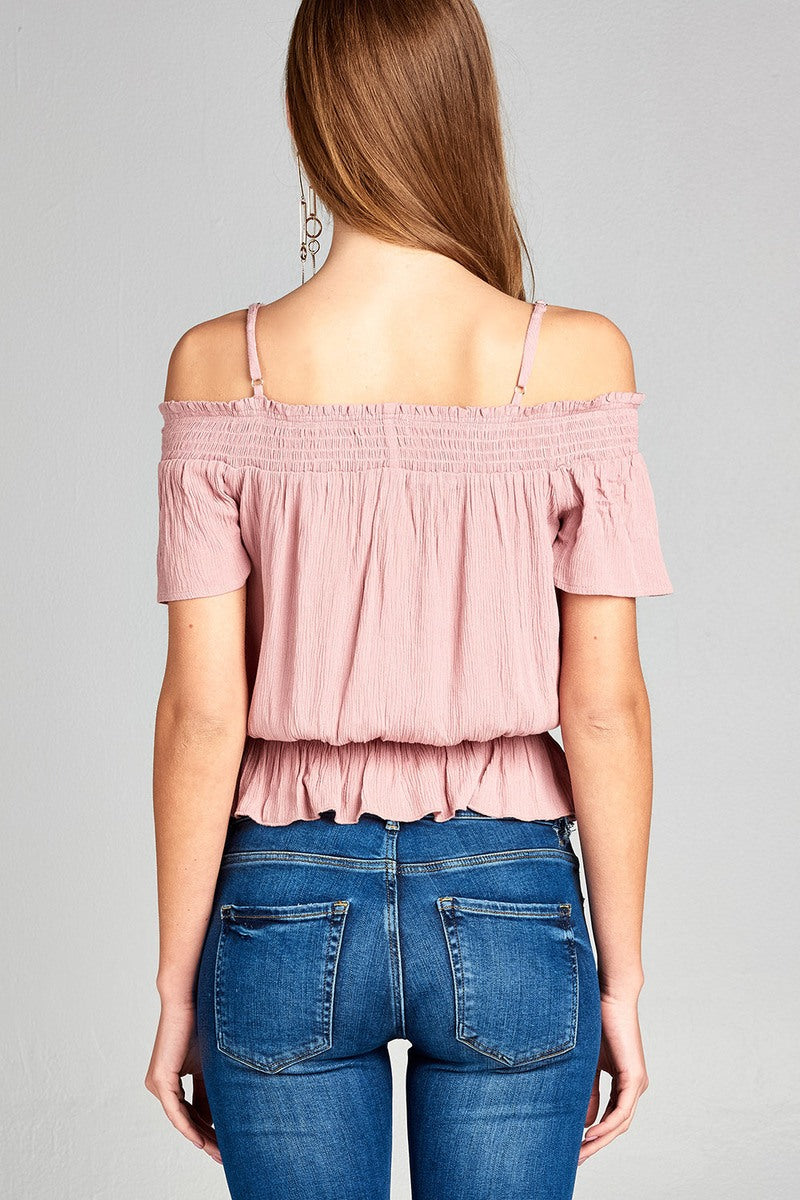 KIA Open Shoulder Top