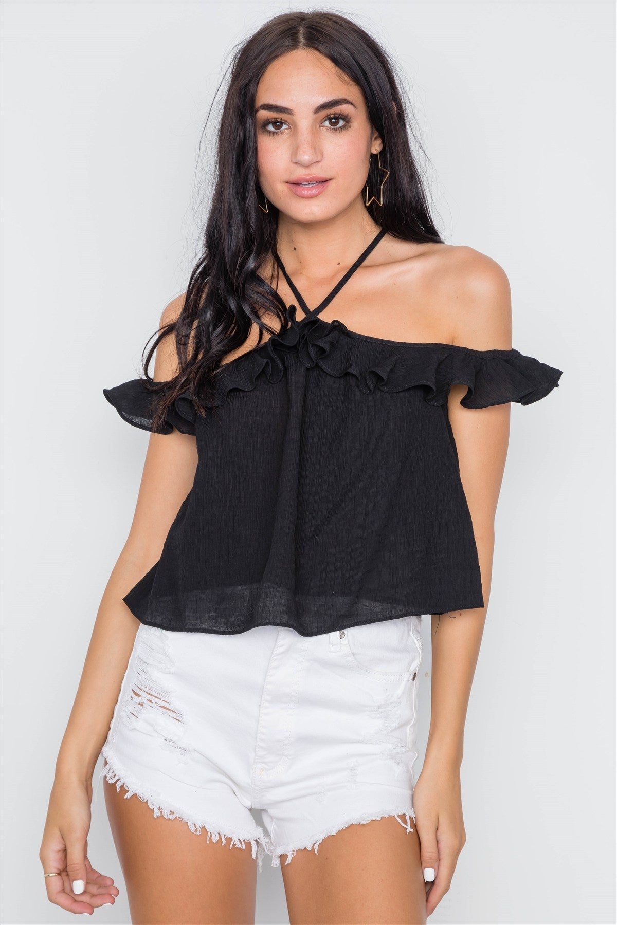 Bella Halter Crop Top