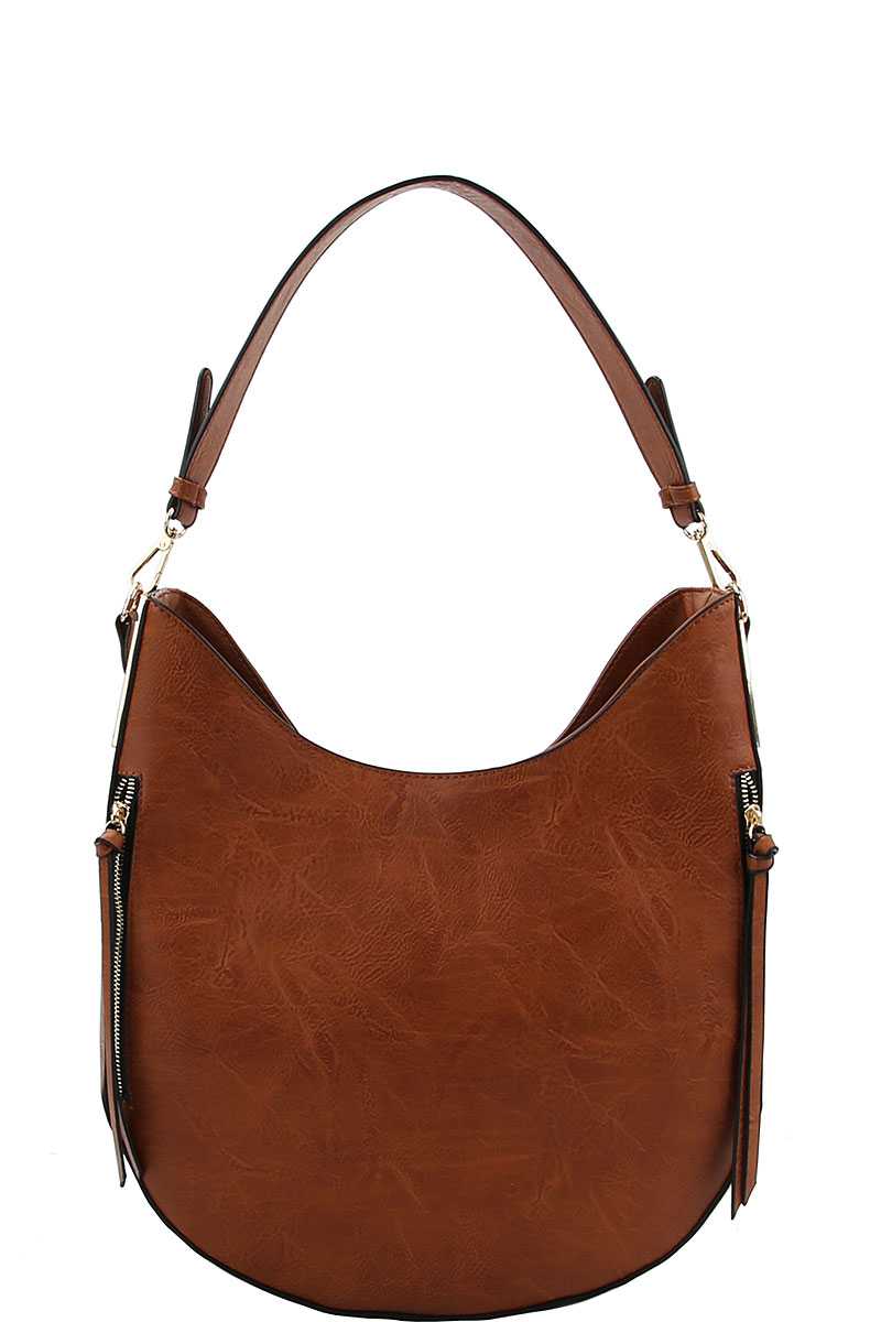 Fashion Chic Trendy Hobo Bag With Long Strap