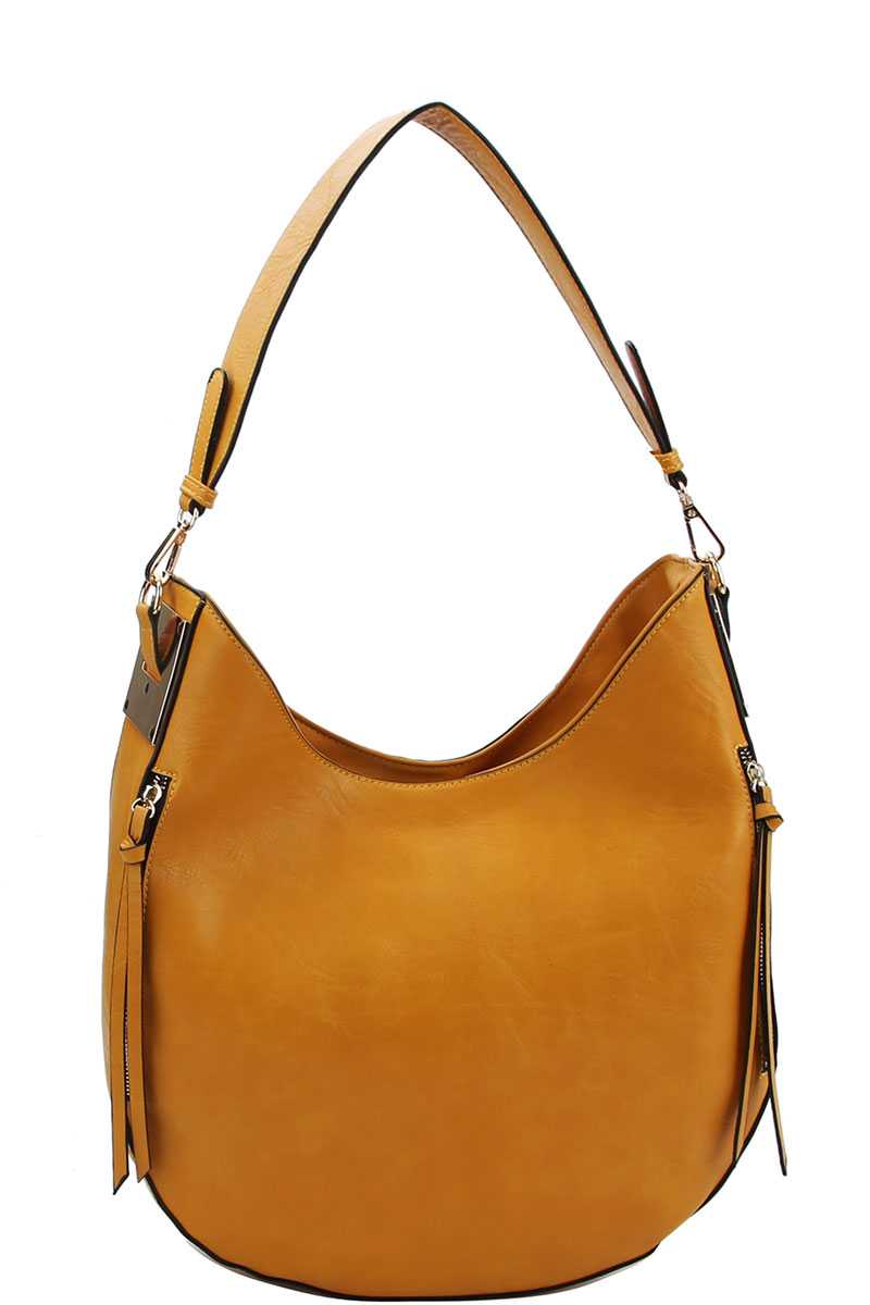 Fashion Chic Trendy Hobo Bag With Long Strap